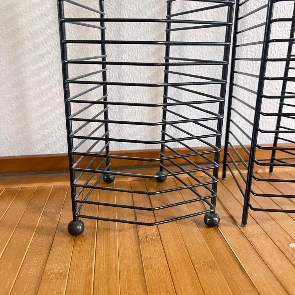 2 Vintage Y2k 22 CD retro game Storage Holder Display Metal Wire Rack Hanging